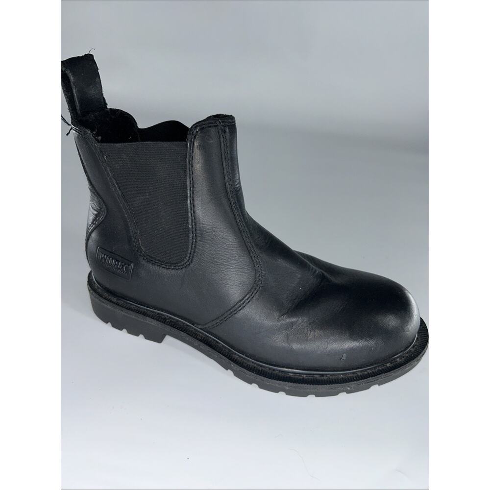 Red Wing Worx Boots Mens 9.5 M 5424 Chelsea Joist 6" Romeo Steel Toe Pull On